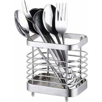 OEM Escurridor De Cubiertos, Cesta De Almacenamiento Para Cuchillos, Tenedores, Cucharas Y Utensilios De Cocina, Soporte Para Cubiertos De Acero Inoxidabl