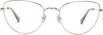 Chloé Occhiali cat-eye - Oro