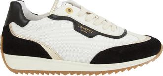 Twinset Sneakers Bicolor - Dames - Sneakers - Veelkleurig - 36 EU - Leer - Schoenen