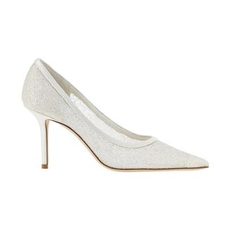 Jimmy Choo London D&eacute;collet&eacute; Love 85 - - Shoes - Donna - Bianco - 38 1/2 EU