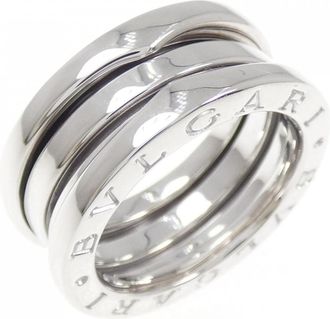 Bulgari White Gold White Gold (18K) Band Ring (Pre-Owned)