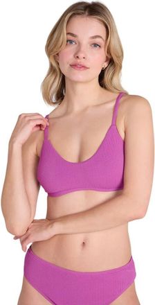 Animal Skye Plain Bikini Top in Purple at Nordstrom, Size 16
