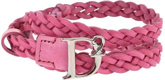 Dsquared2 Pink Braided Belt