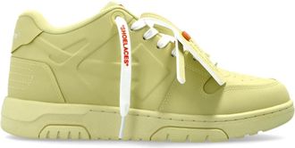 Off-white Out Of Office Sportschoenen - Dames - Sneakers - Groen - 36 EU - Leer - Schoenen