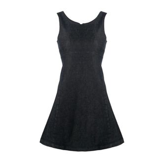 Emporio Armani Short Dresses, female, Blue, Size: XS Emporio Armani Dresses