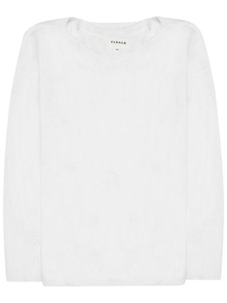 P.A.R.O.S.H. Lightweight Relaxed-Fit Linen-Blend Top