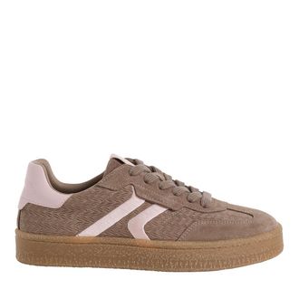 Tamaris Su&egrave;de leren sneakers