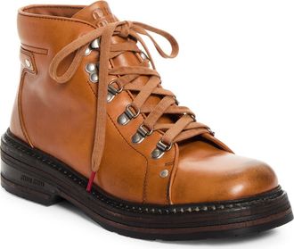 Miu Miu Short Hiking Boot in Cognac at Nordstrom, Size 39