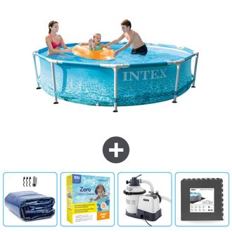 Intex Piscina Con Estructura Redonda - 305x76 Cm - 7-piezas Scb68