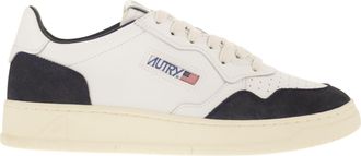 Autry Medalist Low Leather And Suede Sneakers