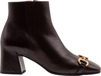 Mara Bini Heeled Boots - Dames - Laarzen met Hak - Bruin - 37 EU - Schoenen