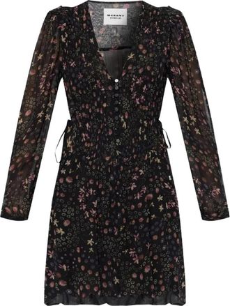 Isabel Marant Florel Jurk - Dames - Korte kleedjes - Zwart - XS - Kleedjes