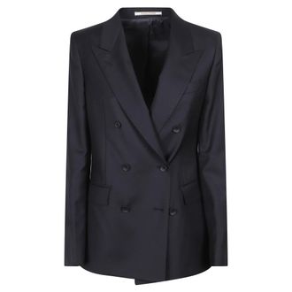 Tagliatore Parigi Blazer - Dames - Jassen - Blauw - Maat: S Zijde