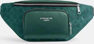 Coach Racer Small Belt Bag In Signature Canvas