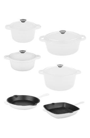 Berghoff Neo Cast Iron 10-Piece Cookware Set in White at Nordstrom Rack