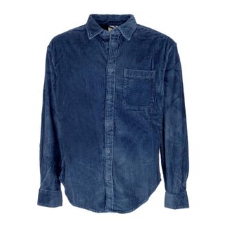 Element Casual Shirts - Heren - Casual Overhemden - Blauw - XL - Overhemden