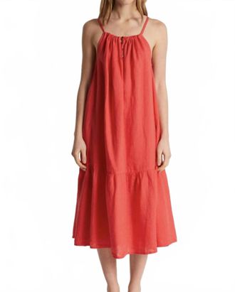 Maison Montagut Deborah Dress In Sorbet