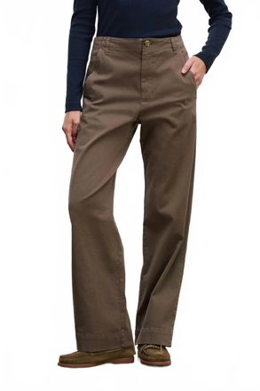 Velvet Den Wide Leg Pant In Malt