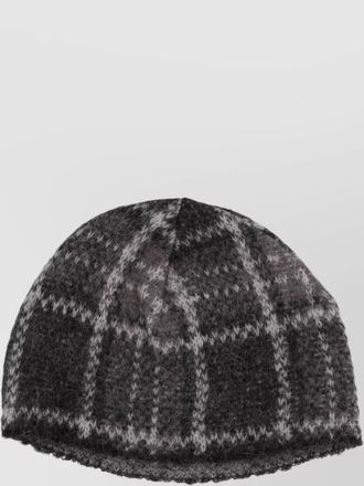 Our Legacy checked beanie