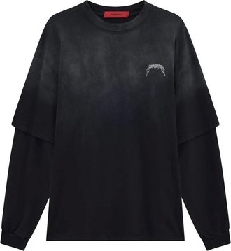 Acupuncture Metal L/s Tee - - Tops - Uomo - Nero - L
