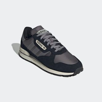 adidas Sneaker ADIDAS ORIGINALS TREZIOD 2.0, Herren, Gr. 46, trace grau, core schwarz, grau three, Leder, Textil, Schuhe Sneaker