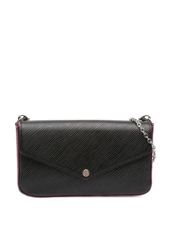 Louis Vuitton 2017 Epi Pochette Felicie crossbody bag - women - Leather - One Size - Black