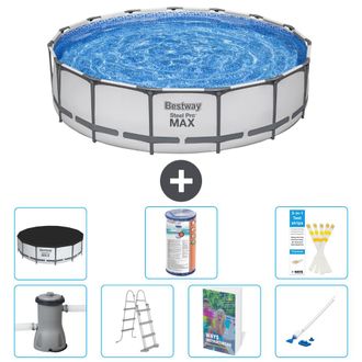 Bestway Piscina Bestway Steel Pro Max Redonda - 457x122 Cm - 8-piezas S549