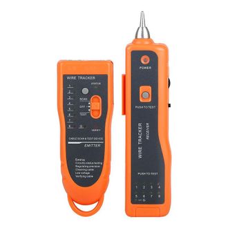 OEM Probador De Cables, Probador De Cables De Red Lan Xq-350 De Alta Calidad Y Utilidad, Localizador De Cables Rj11 Y Rj45 - Crezuo