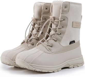 Luhta Winterboots LUHTA TUTTU MS, Damen, Gr. 36, natural wei&szlig;, Synthetik, Textil, Schuhe Winterboots, wasserdicht, gef&uuml;ttert, mit Gummilaufsohle, mit Schnel