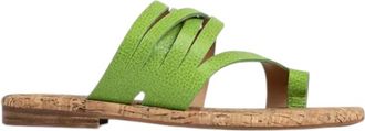 Donald J Pliner Womens Haziets Sandals In Kiwi