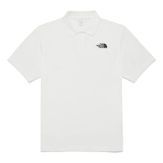 The North Face Coolmax Prime Short Sleeve Polo Asia Sizing Off White NT7PR04E