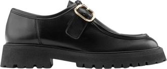 Maison Toufet Derby Dolor&egrave;s - Dames - Platte Schoenen - Zwart - 37 EU - Leer - Schoenen