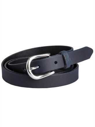 Sheego Lederg&uuml;rtel SHEEGO, Damen, Gr. 11,5, blau (marine), G&uuml;rtel Lederg&uuml;rtel