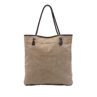 Prada Pre-owned Prada Canvas Canapa Logo Tote Ladies BO81XIU671ITQQ9G