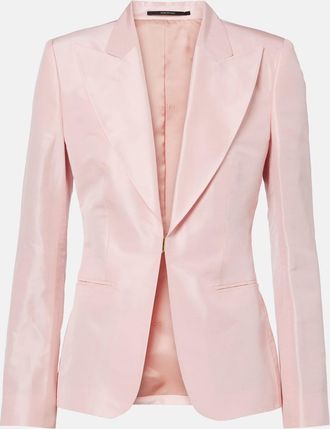 Gucci Silk faille blazer