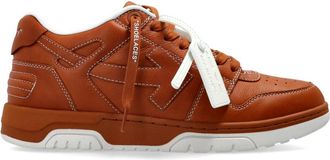 Off-white OUT OF Office Sneakers - Heren - Sneakers - Bruin - 44 EU - Leer - Schoenen