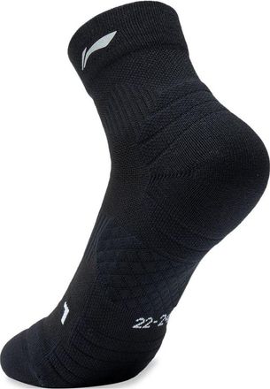 Li-Ning Running Logo Mid Cut Socks Black AWST009-1