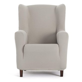Eysa Funda de sill&oacute;n orejero biel&aacute;stica lino 70 - 90 cm