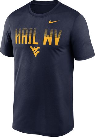 Nike West Virginia Primetime Kinetic Mantra Legend Nike Mens Dri-FIT College T-Shirt in Blue | NKGK41SWVN-XP8