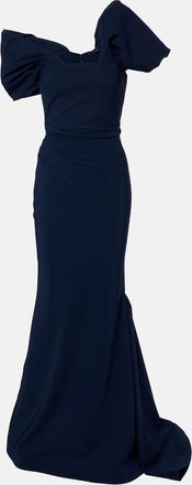 Rachel Gilbert Jade asymmetric gown