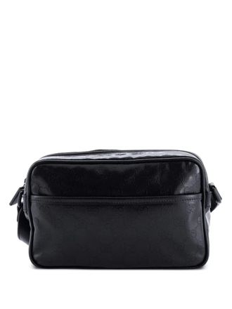 Gucci Front Pocket Camera Bag GG Crystal Coated Canvas Mini crossbody bag - Nero