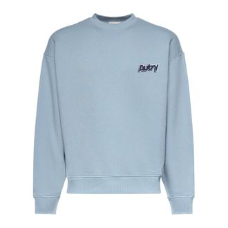Autry Sweatshirts, male, Blue, Size: XL Crewneck Sweatshirt