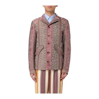 Etro Paisley Floral Button Jacket