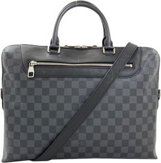 Louis Vuitton Damier Graphite Damier Canvas Briefcase (Pre-Owned)