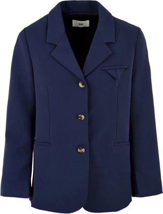 SOLOTRE Classic Jacket - Dames - Blazers - Blauw - 2XL - Jassen