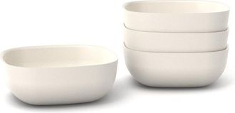Ekobo Square Cereal Bowl - Set of 4 in Off White at Nordstrom