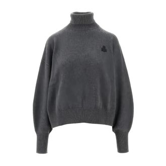 Isabel Marant Dames, Truien, Grijs, Maat: 2XS Katoen