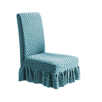 OEM Funda Para Silla Con Falda Larga - Azul Cielo