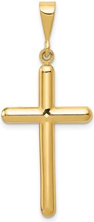 Diamond2Deal 10k Yellow Gold Cross Pendant