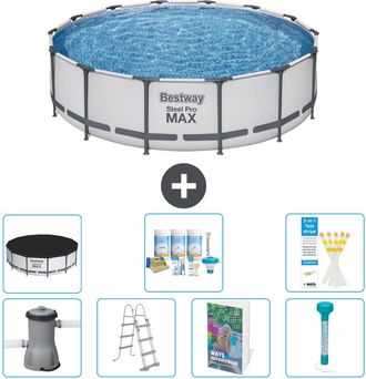 Bestway Piscina Bestway Steel Pro Max Redonda - 427x122 Cm - 8-piezas S574